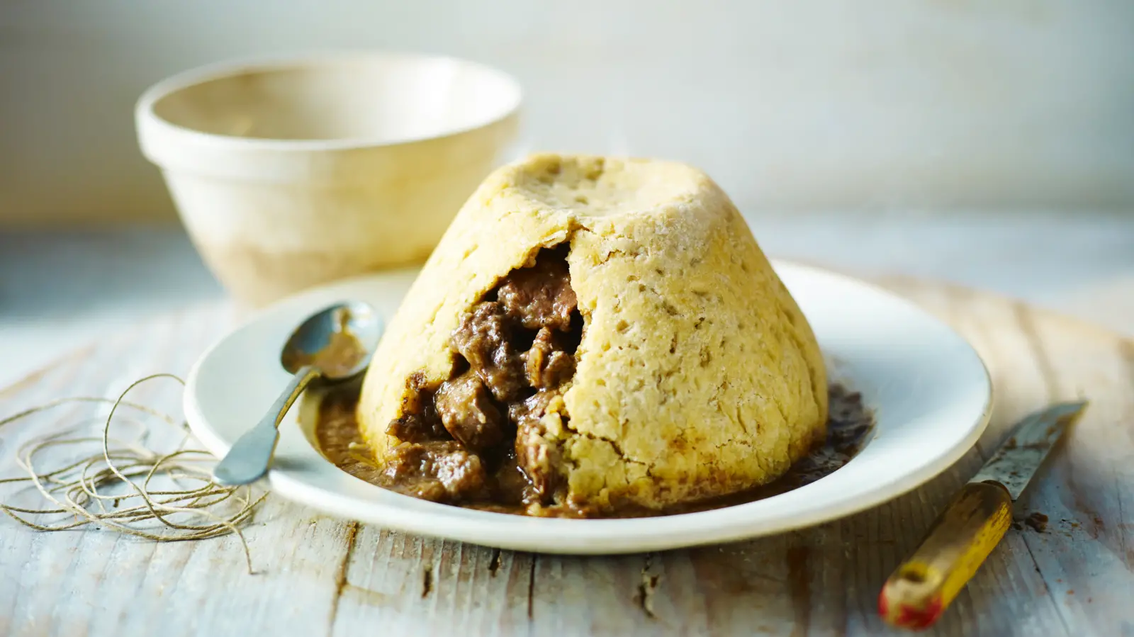Fleischpudding mit Nierchen